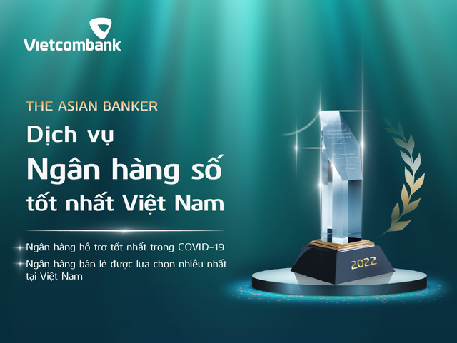 Vietcombank được vinh danh với ba giải thưởng lớn của the Asian Banker