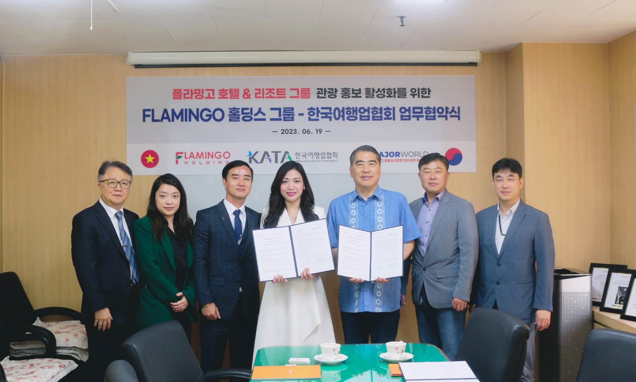 Tập đoàn Flamingo hợp tác với đối tác du lịch hàng đầu Hàn Quốc