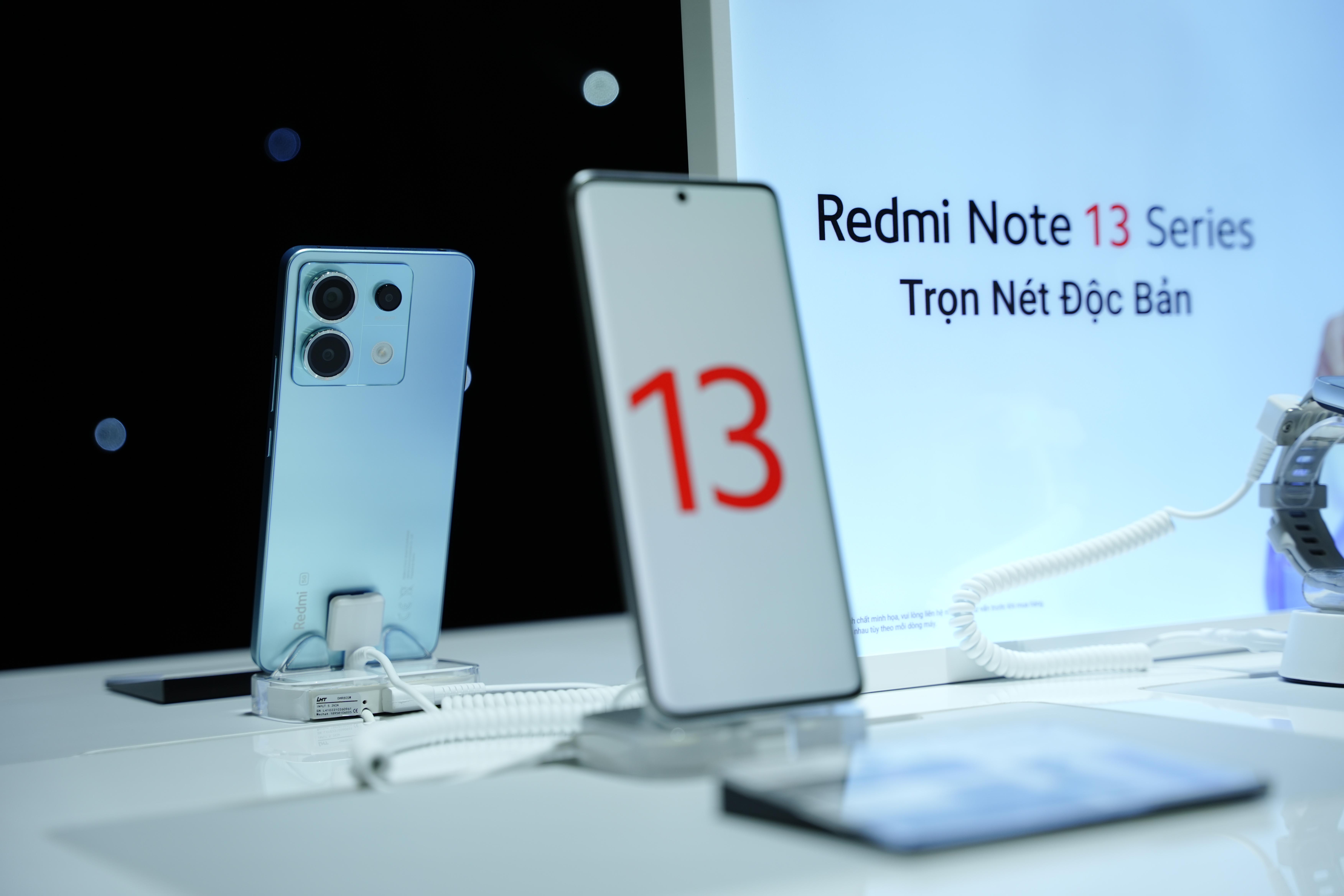 Redmi Note 13 Series chính thức ra mắt: Tiếp tục dẫn đầu phân khúc với mức giá chỉ từ 4,89 triệu đồng
